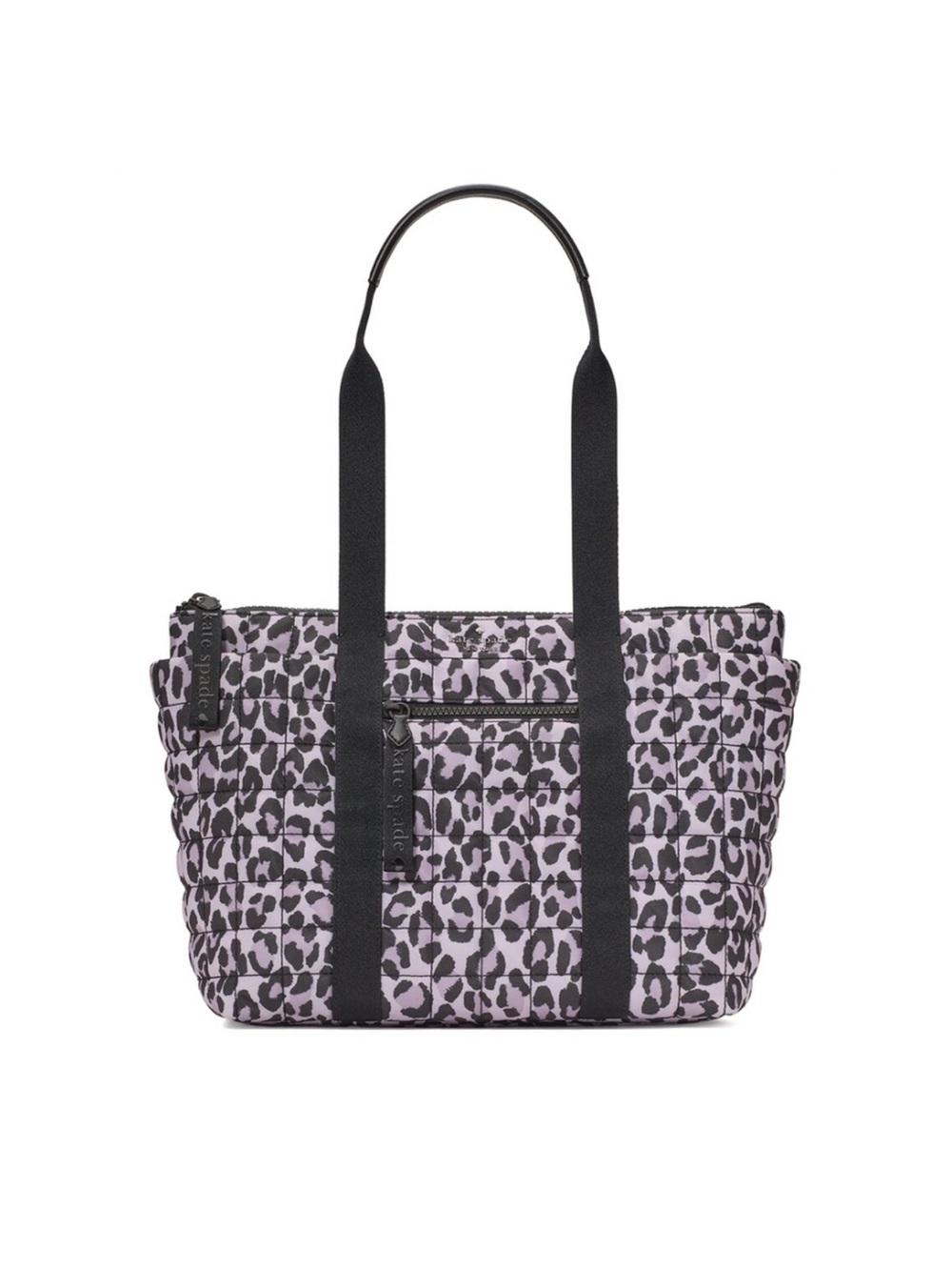👜 Kate Spade Sm Tote – Spotted Leopard Violet Mist – NWT ✨
